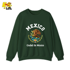 Ciudad de México Mexico City Graphic Sweatshirt Gift for Mexican - HQLOL