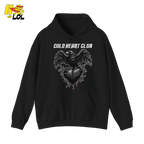 Cold Heart Club Raven Hoodie Gift for Anti Valentine - HQLOL