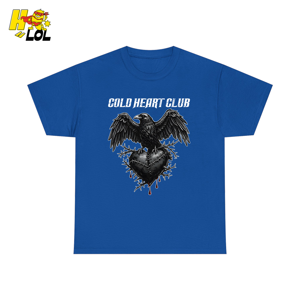 Cold Heart Club Raven Shirt Gift for Anti Valentine - HQLOL