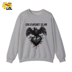Cold Heart Club Raven Sweatshirt Gift for Anti Valentine - HQLOL