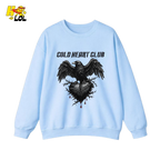 Cold Heart Club Raven Sweatshirt Gift for Anti Valentine - HQLOL