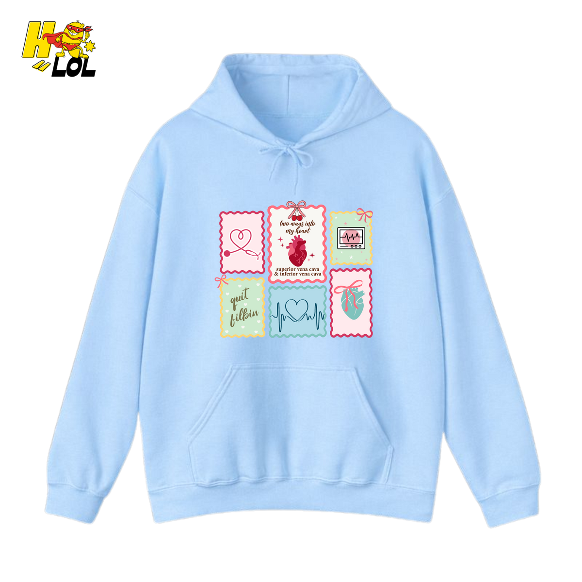 Coquette Cardiac Medical Hoodie Gift For Cardiac Nurse - HQLOL