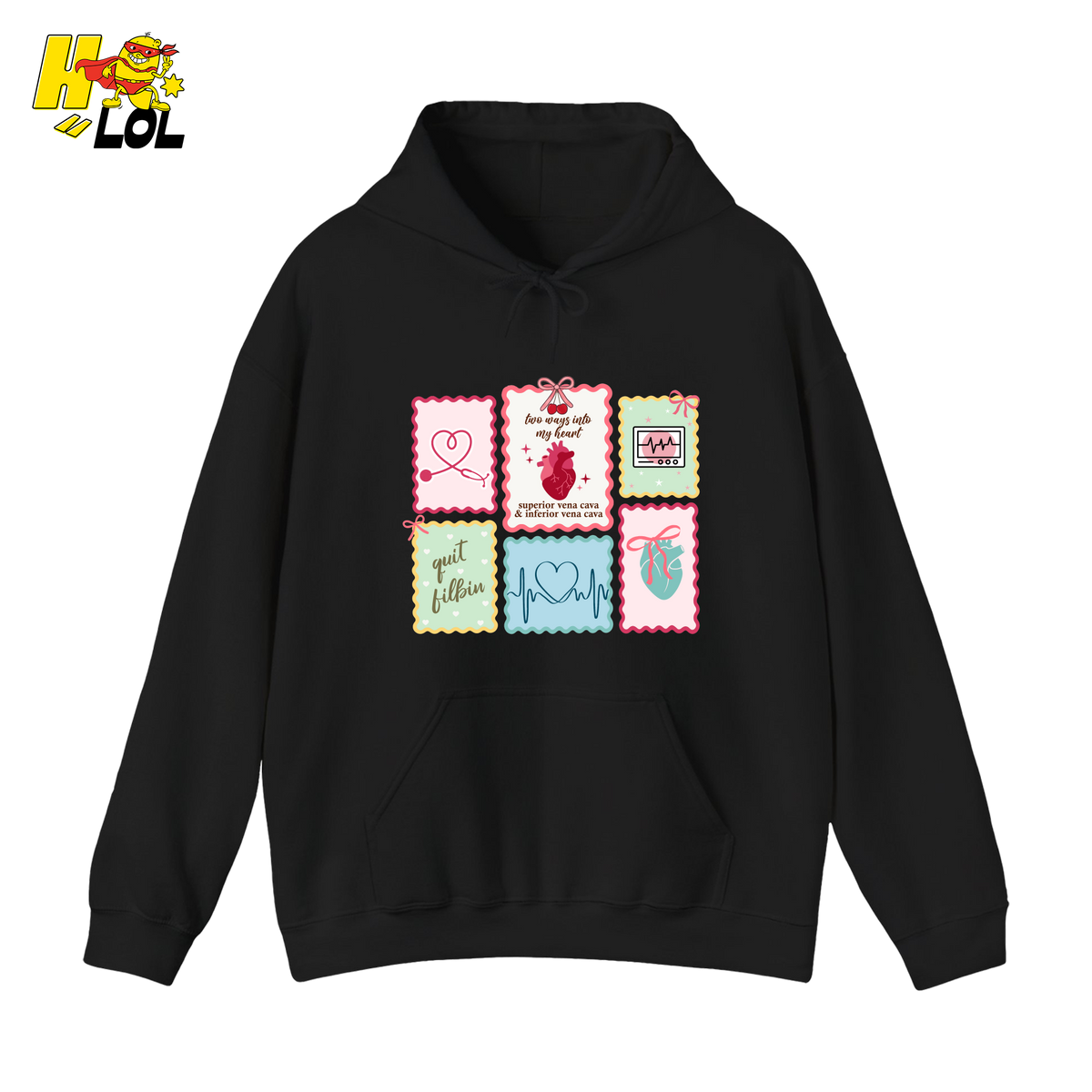 Coquette Cardiac Medical Hoodie Gift For Cardiac Nurse - HQLOL