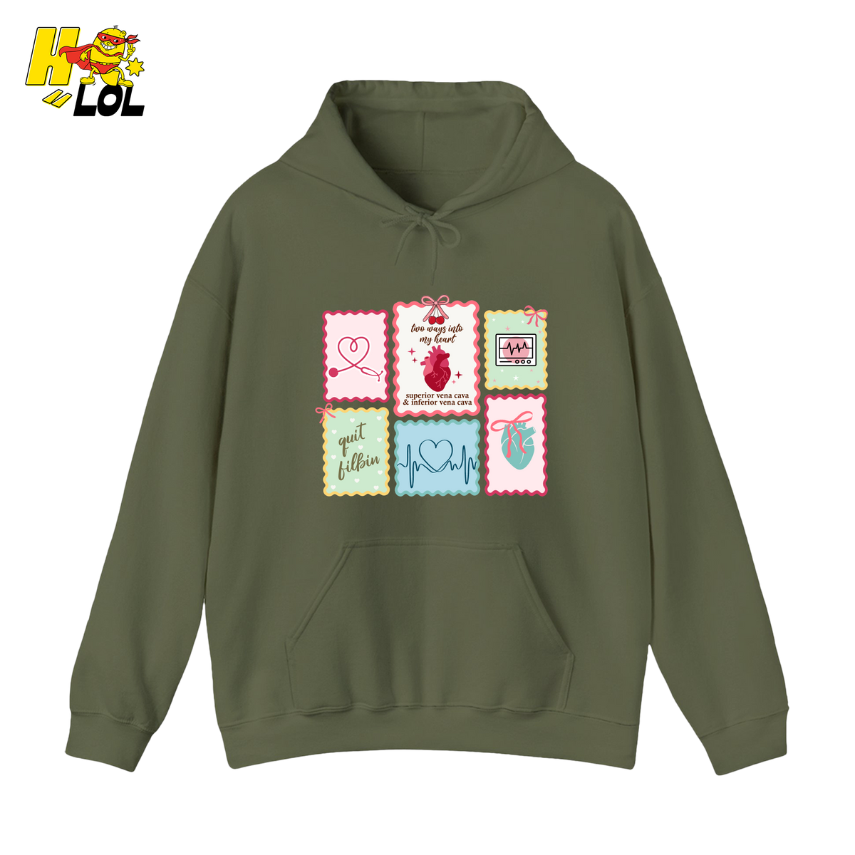 Coquette Cardiac Medical Hoodie Gift For Cardiac Nurse - HQLOL