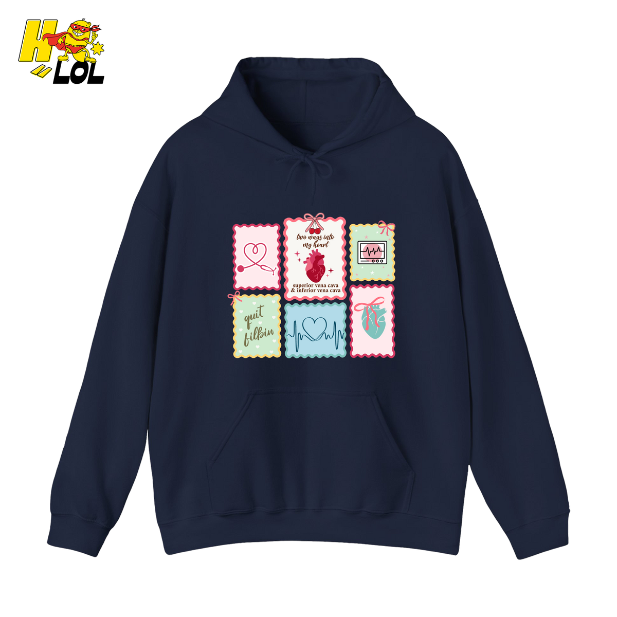 Coquette Cardiac Medical Hoodie Gift For Cardiac Nurse - HQLOL