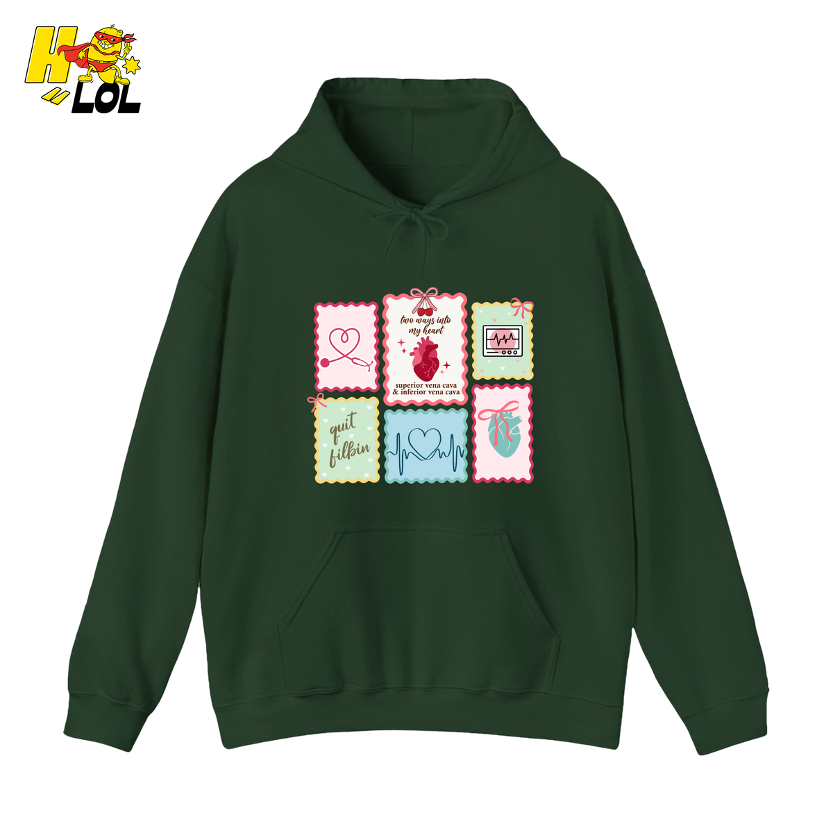 Coquette Cardiac Medical Hoodie Gift For Cardiac Nurse - HQLOL