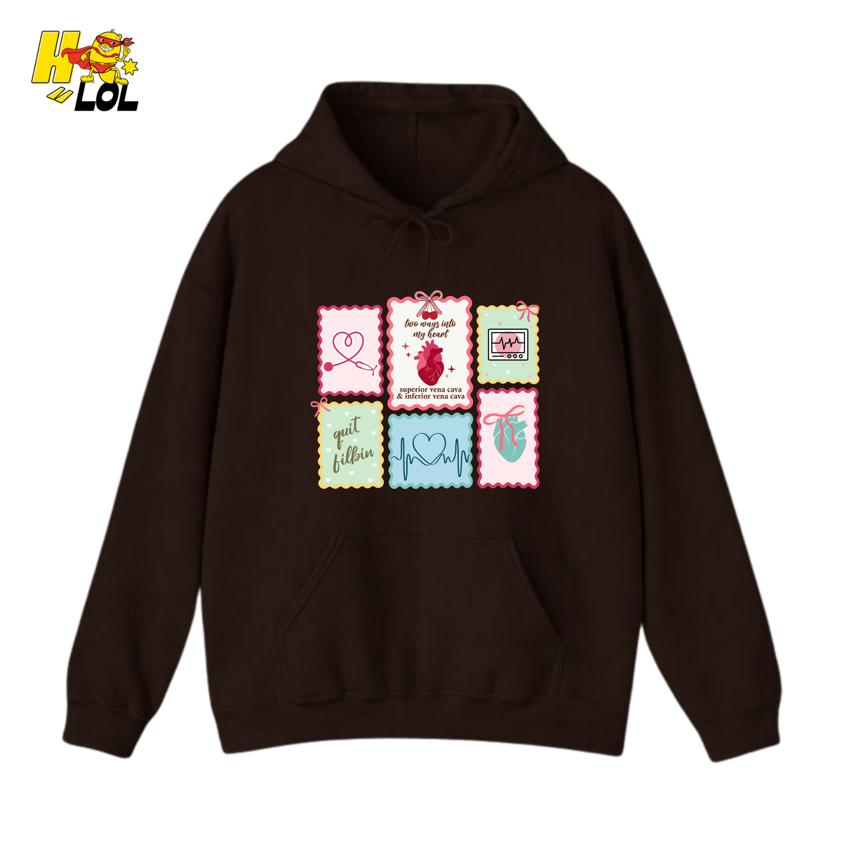 Coquette Cardiac Medical Hoodie Gift For Cardiac Nurse - HQLOL