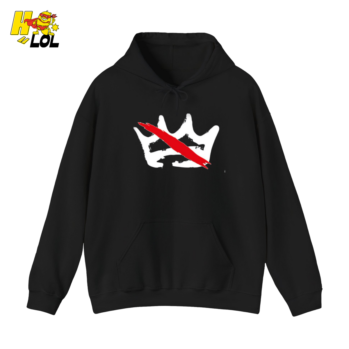 Crown Symbol Graphic Hoodie Gift For Free Spirits - HQLOL