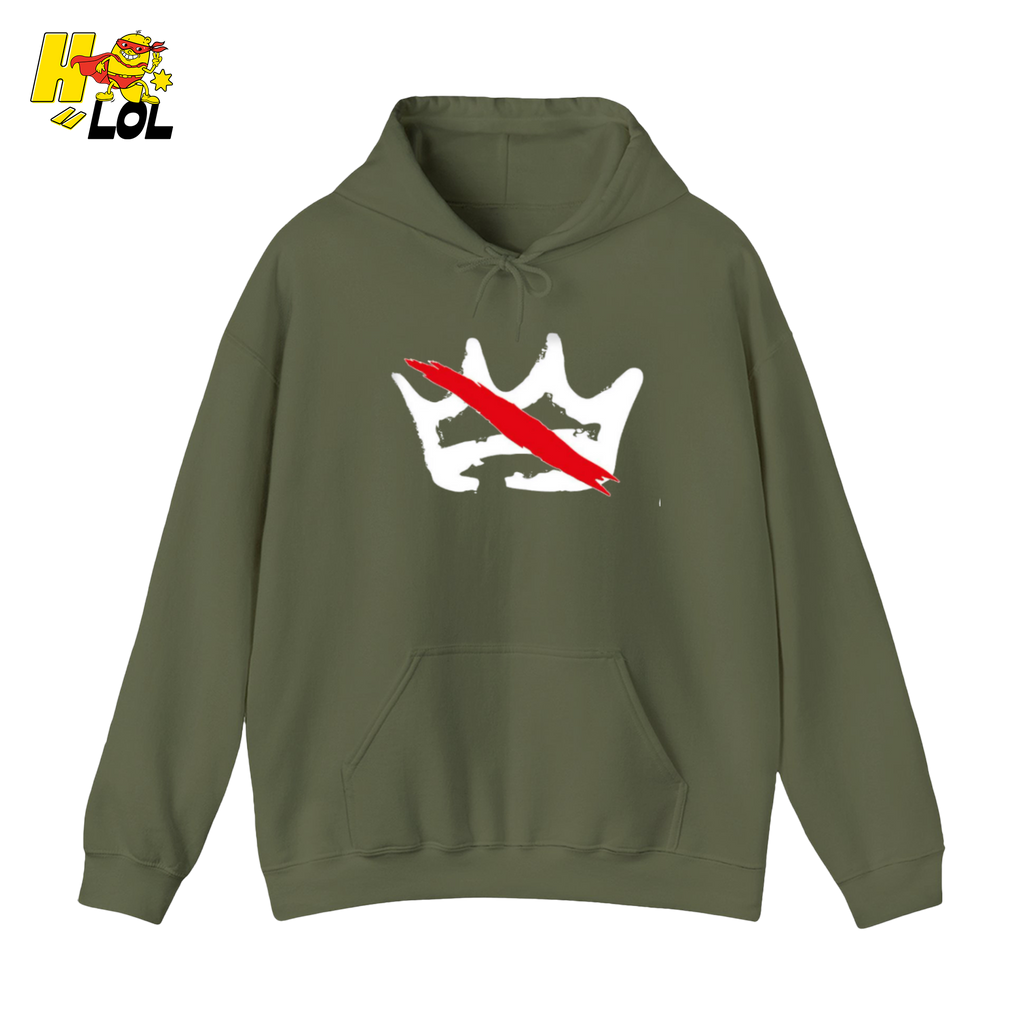 Crown Symbol Graphic Hoodie Gift For Free Spirits - HQLOL