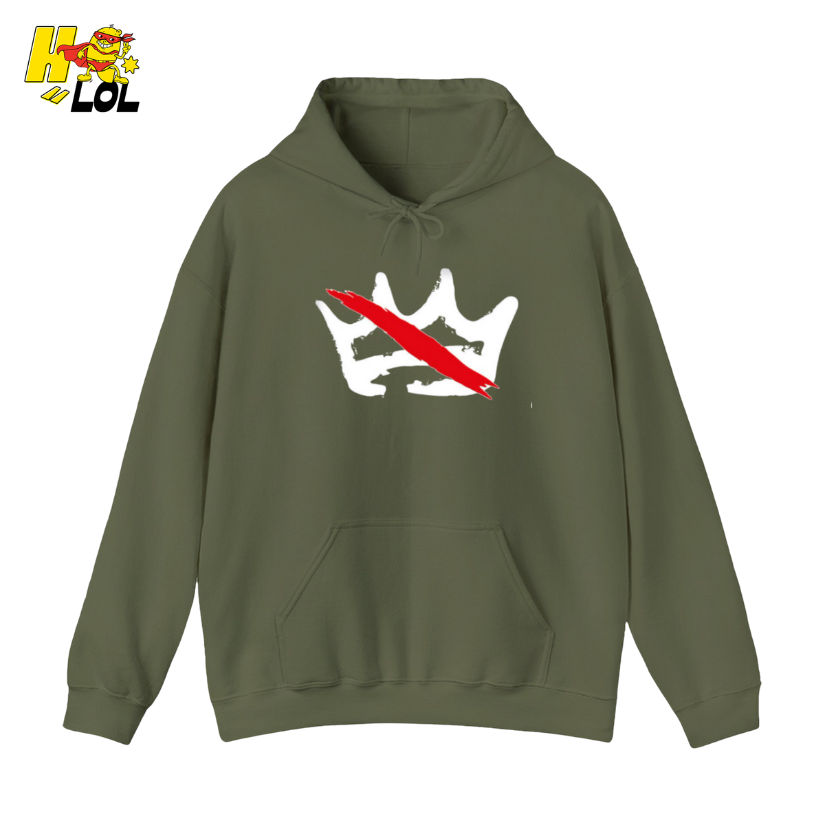 Crown Symbol Graphic Hoodie Gift For Free Spirits - HQLOL