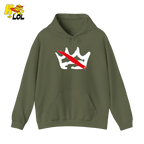 Crown Symbol Graphic Hoodie Gift For Free Spirits - HQLOL