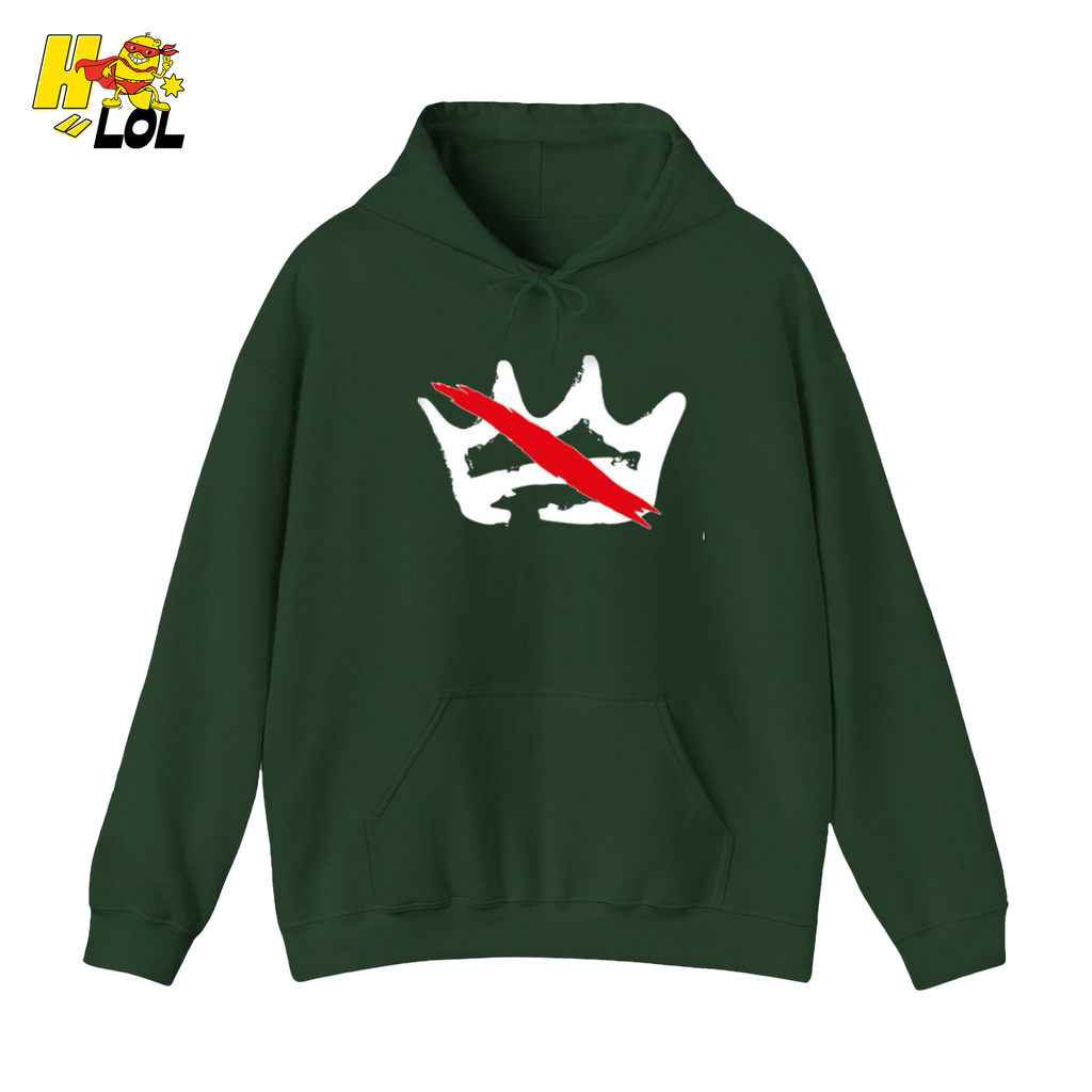 Crown Symbol Graphic Hoodie Gift For Free Spirits - HQLOL