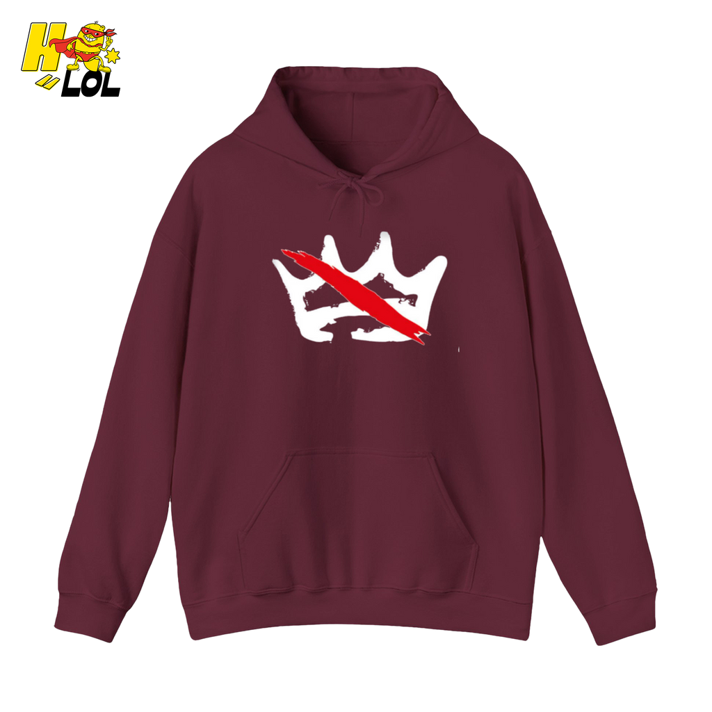Crown Symbol Graphic Hoodie Gift For Free Spirits - HQLOL