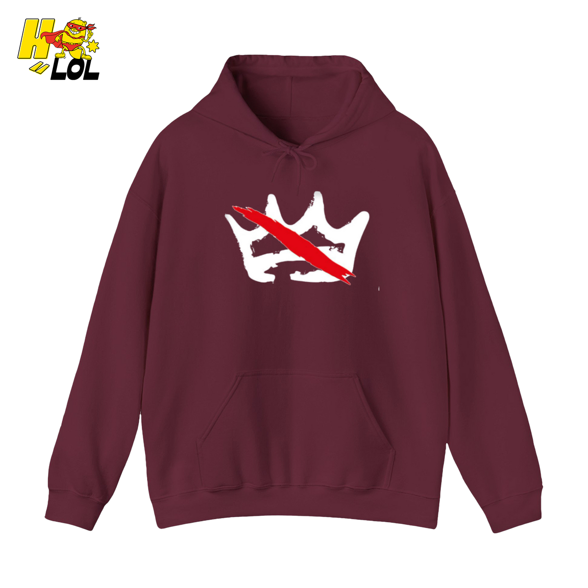 Crown Symbol Graphic Hoodie Gift For Free Spirits - HQLOL