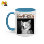 Dramatic Dog Portrait Proud Parents Mug Gift For Dog Lover - HQLOL