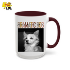 Dramatic Dog Portrait Proud Parents Mug Gift For Dog Lover - HQLOL