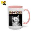 Dramatic Dog Portrait Proud Parents Mug Gift For Dog Lover - HQLOL