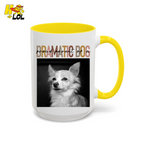 Dramatic Dog Portrait Proud Parents Mug Gift For Dog Lover - HQLOL