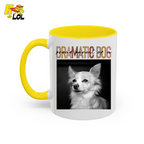 Dramatic Dog Portrait Proud Parents Mug Gift For Dog Lover - HQLOL