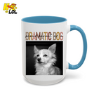 Dramatic Dog Portrait Proud Parents Mug Gift For Dog Lover - HQLOL