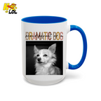 Dramatic Dog Portrait Proud Parents Mug Gift For Dog Lover - HQLOL