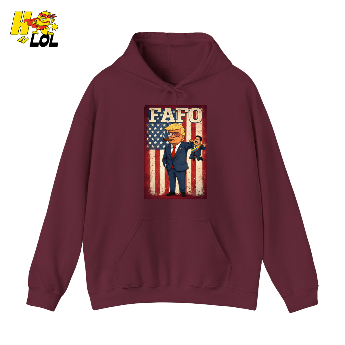 FAFO Trump Meme Hoodie Gift For Republicans - HQLOL