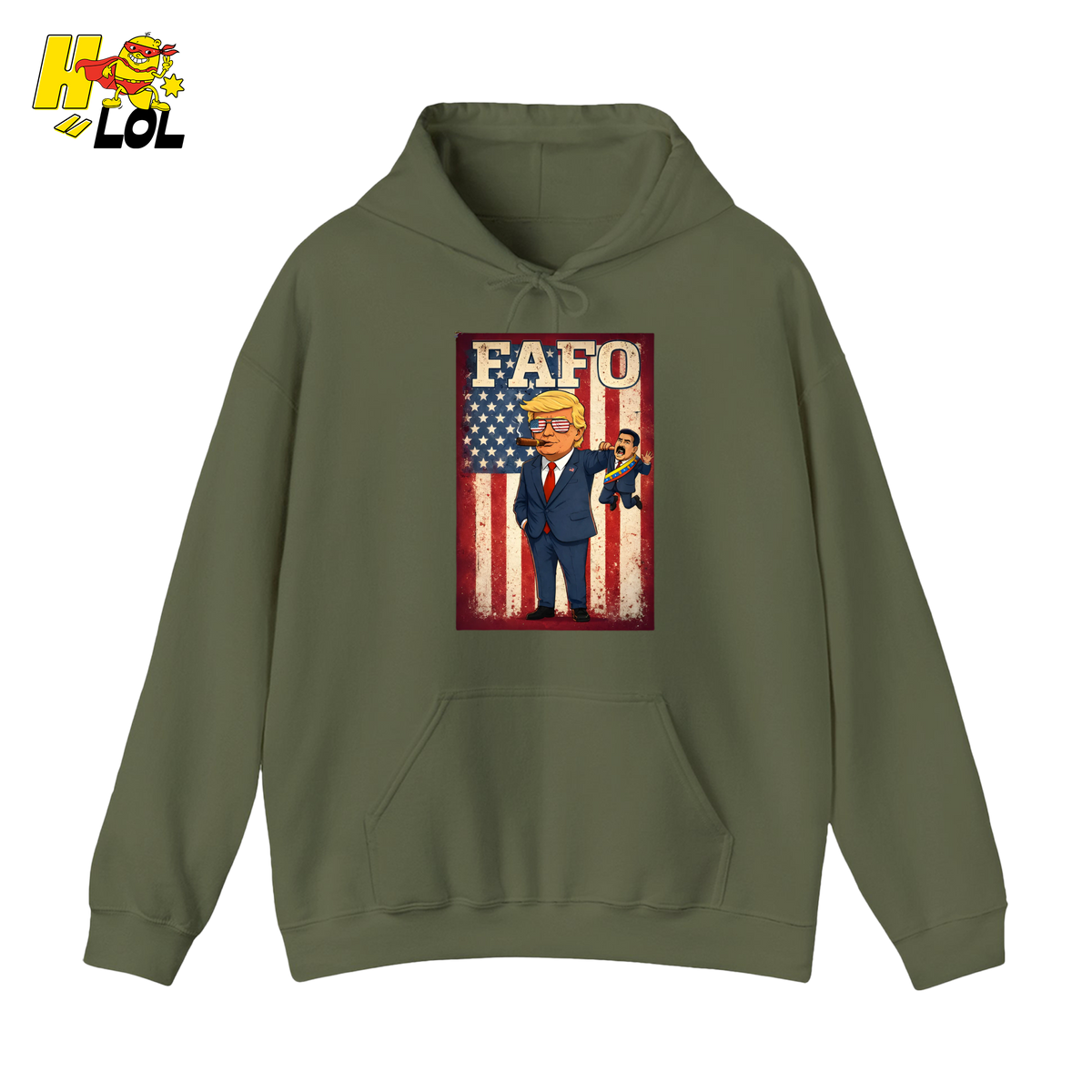 FAFO Trump Meme Hoodie Gift For Republicans - HQLOL
