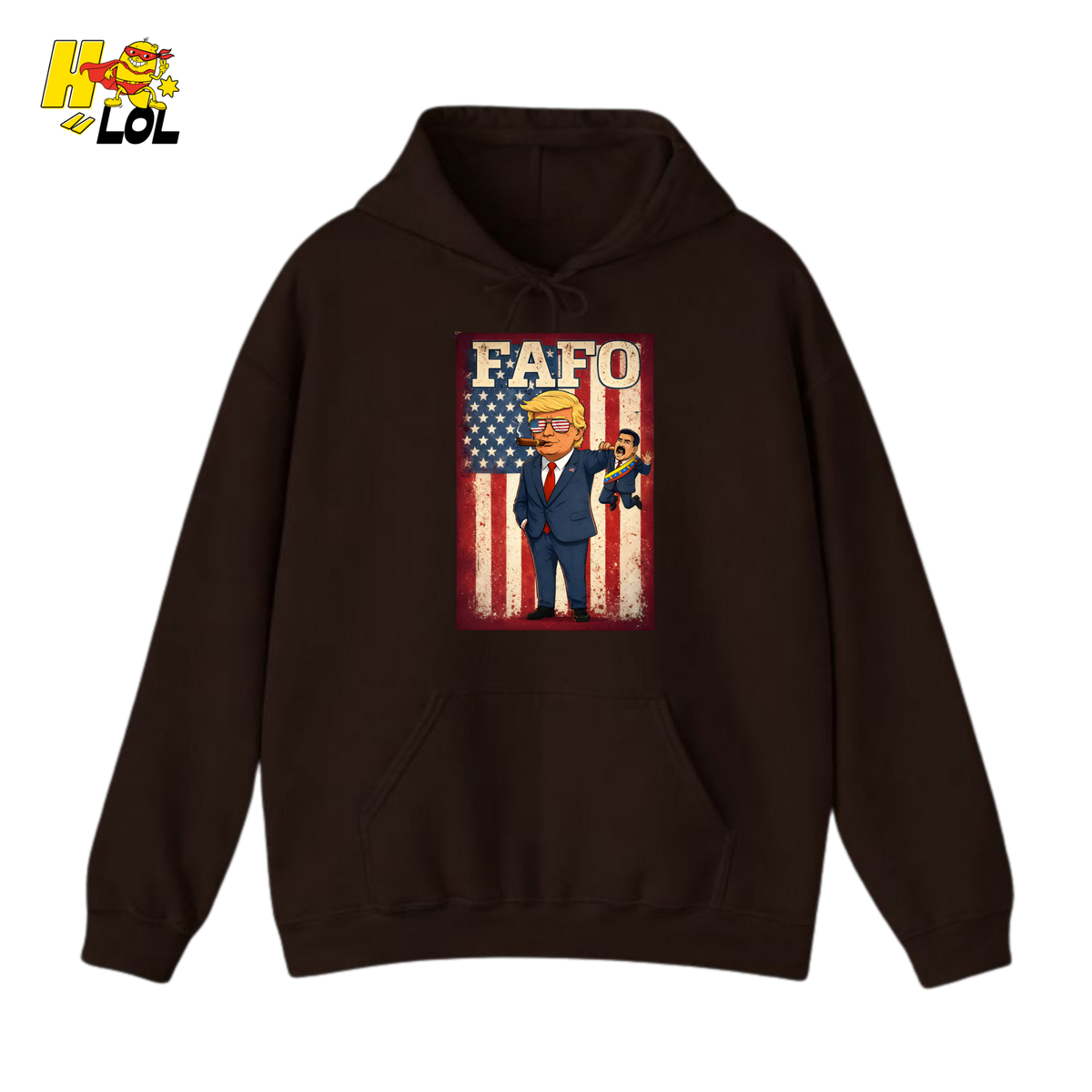 FAFO Trump Meme Hoodie Gift For Republicans - HQLOL