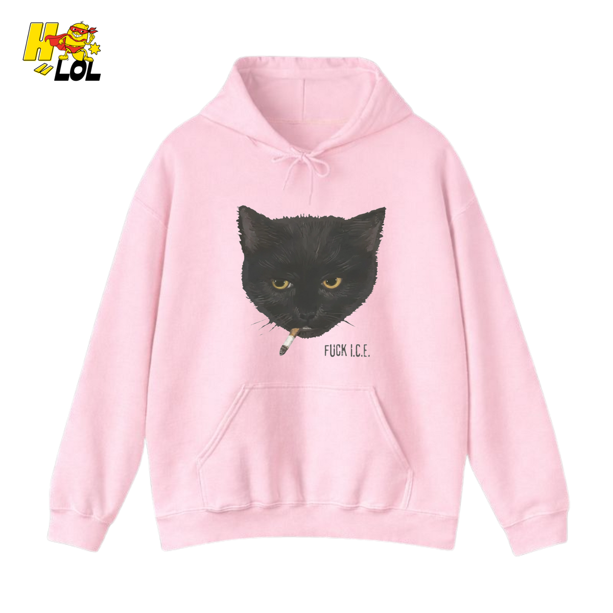 Fuck ICE Anti Trump Satire Hoodie Gift For Political Humor Fans - HQLOL