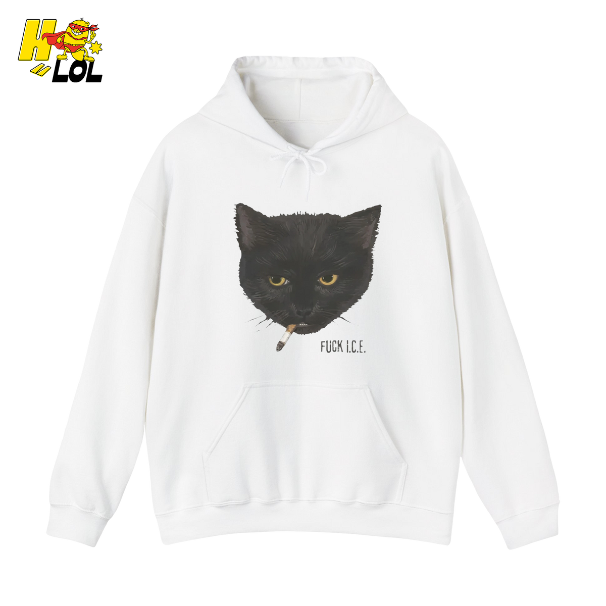 Fuck ICE Anti Trump Satire Hoodie Gift For Political Humor Fans - HQLOL