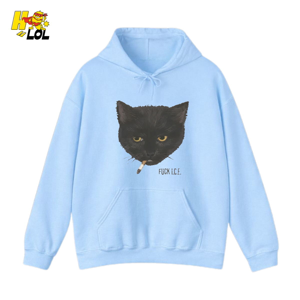 Fuck ICE Anti Trump Satire Hoodie Gift For Political Humor Fans - HQLOL