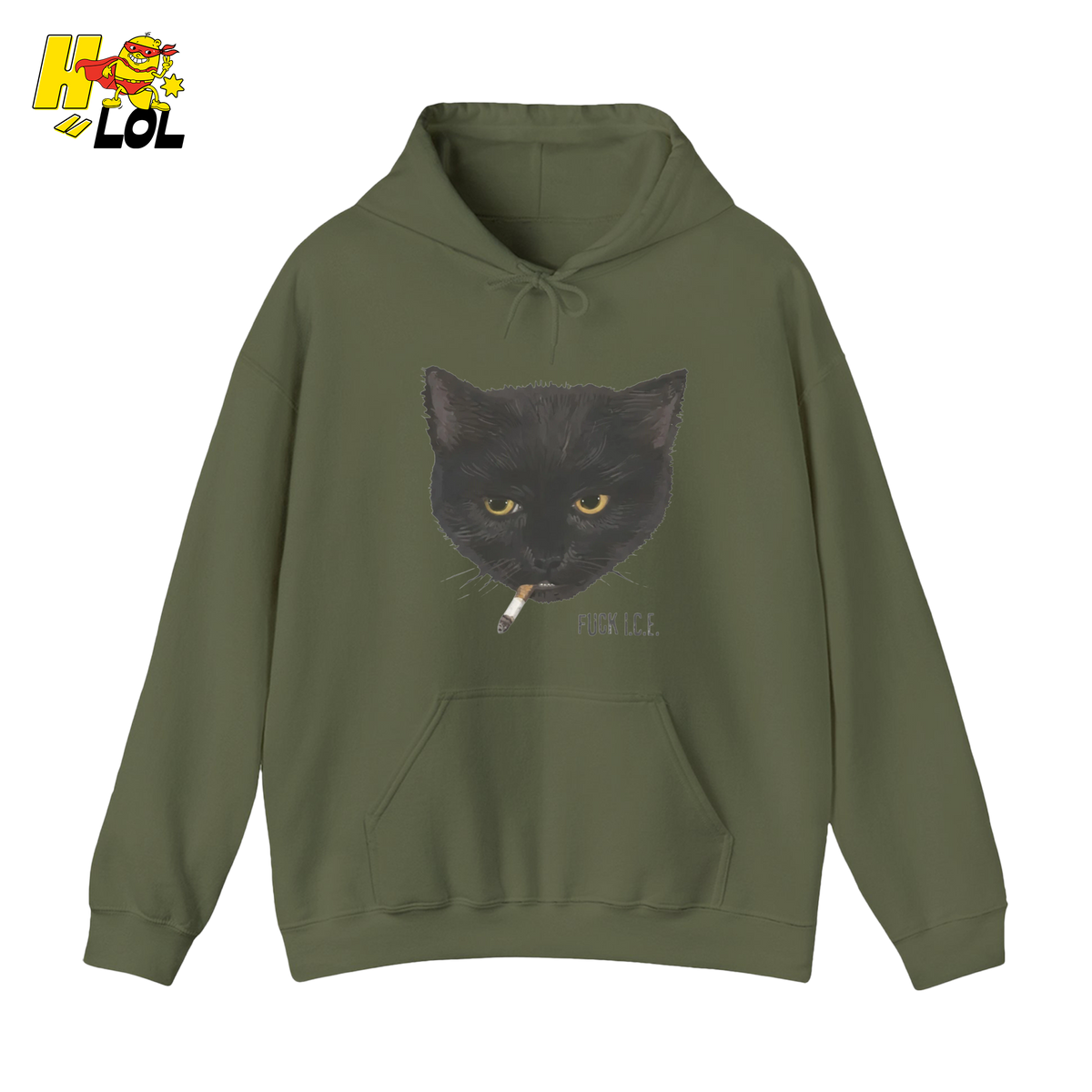 Fuck ICE Anti Trump Satire Hoodie Gift For Political Humor Fans - HQLOL