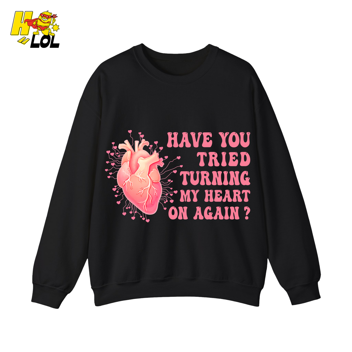 Funny Cardiac Nurse Heart Anatomy Sweatshirt Gift For Valentine - HQLOL