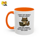 Funny Raccoon Sarcastic Work Mug Gift For Coworker - HQLOL