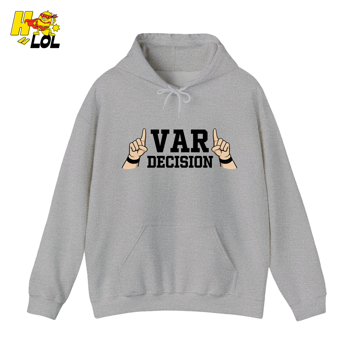 Funny VAR Decision Soccer Referee Hoodie Gift for Soccer Fans - HQLOL
