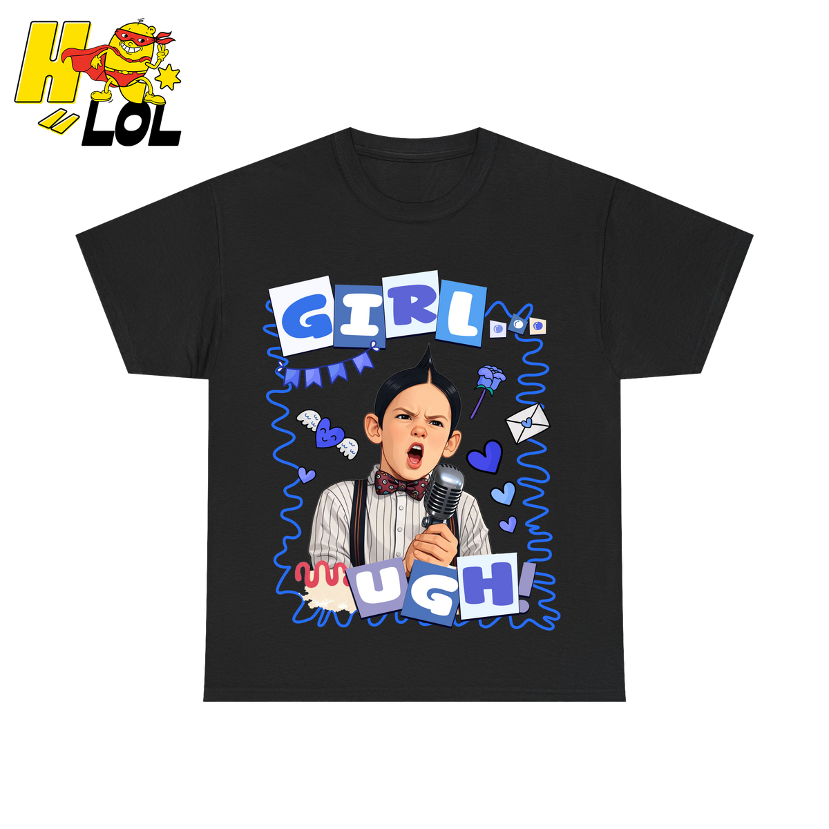 Girls Ugh! Shirt Funny Valentines Day Gift for Him - HQLOL