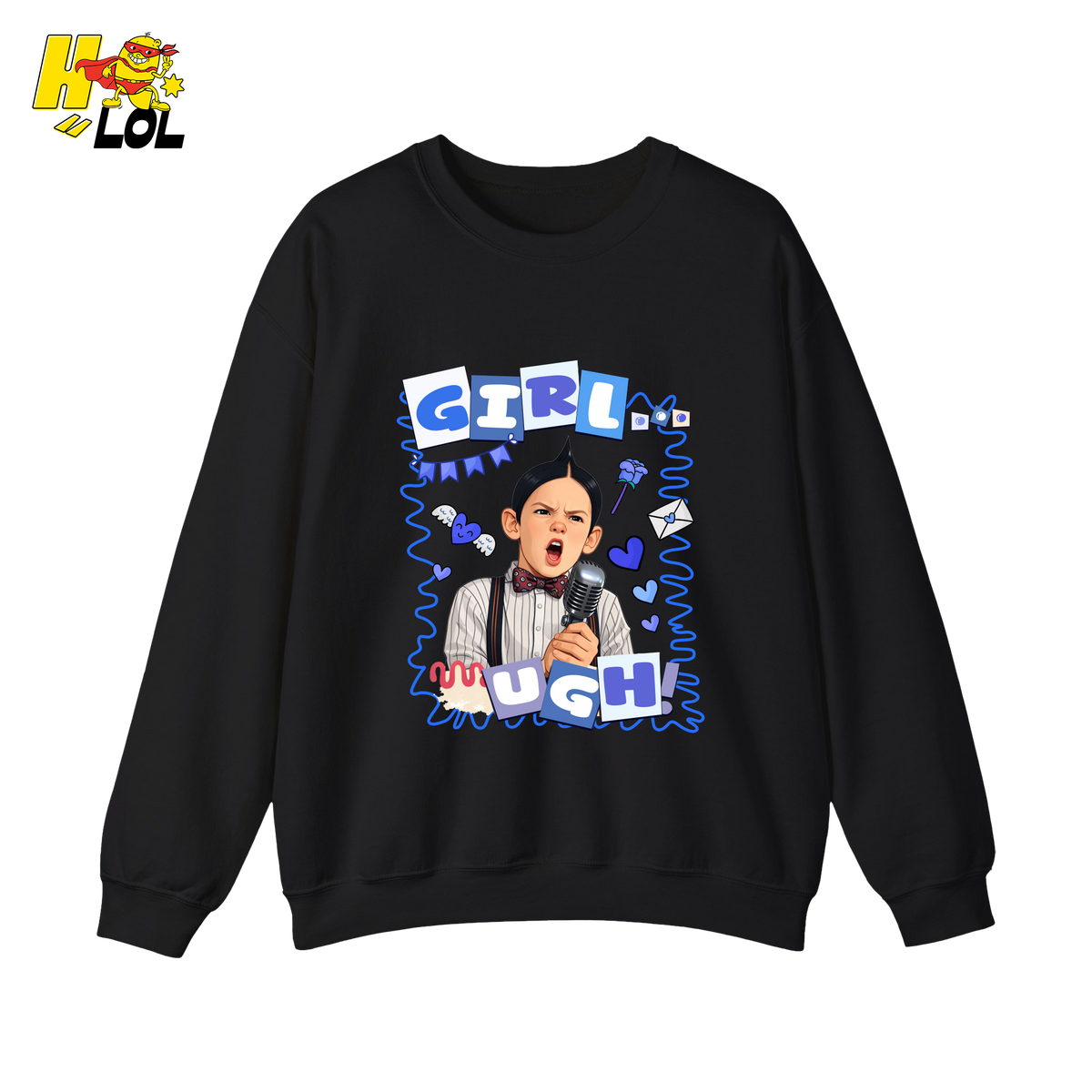 Girls Ugh! Sweathirt Funny Valentines Day Gift for Him - HQLOL