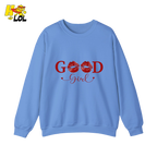 Good Girl Bookish Graphic Sweatshirt Gift for Her - HQLOL