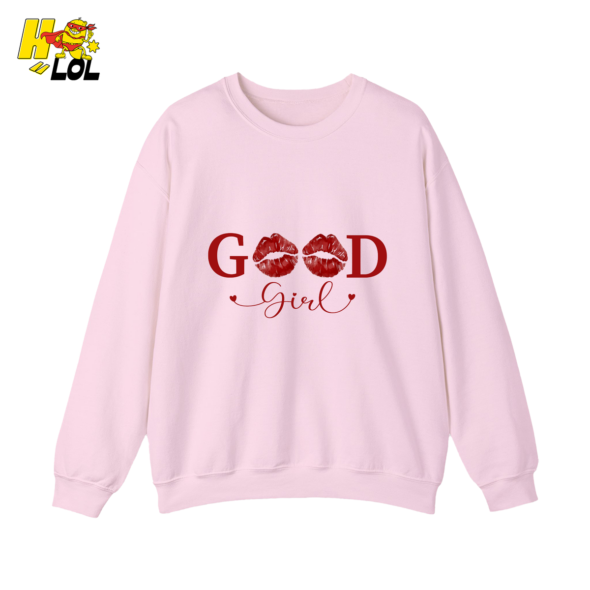 Good Girl Bookish Graphic Sweatshirt Gift for Her - HQLOL