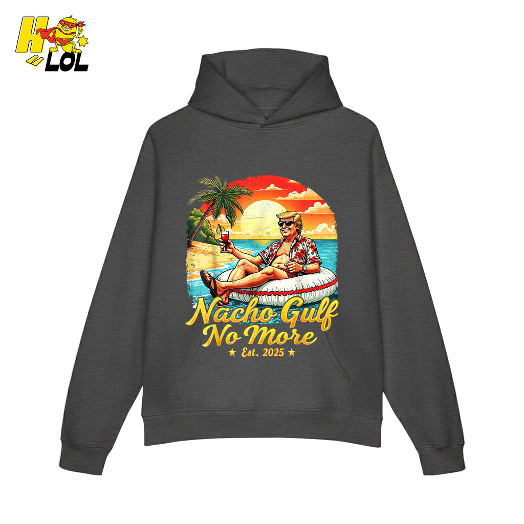 Nacho Gulf No More Shirt Funny Tropical Sunset Beach Graphic - HQLOL