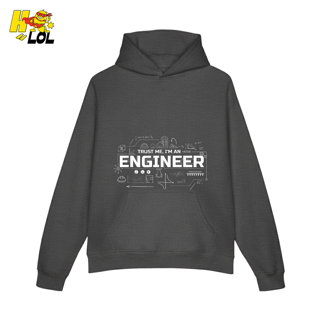 Trust Me I’m an Engineer Shirt Funny Blueprint Engineering Shirt - HQLOL