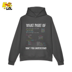What Part of Don’t You Understand Shirt Funny Coding Programmer - HQLOL