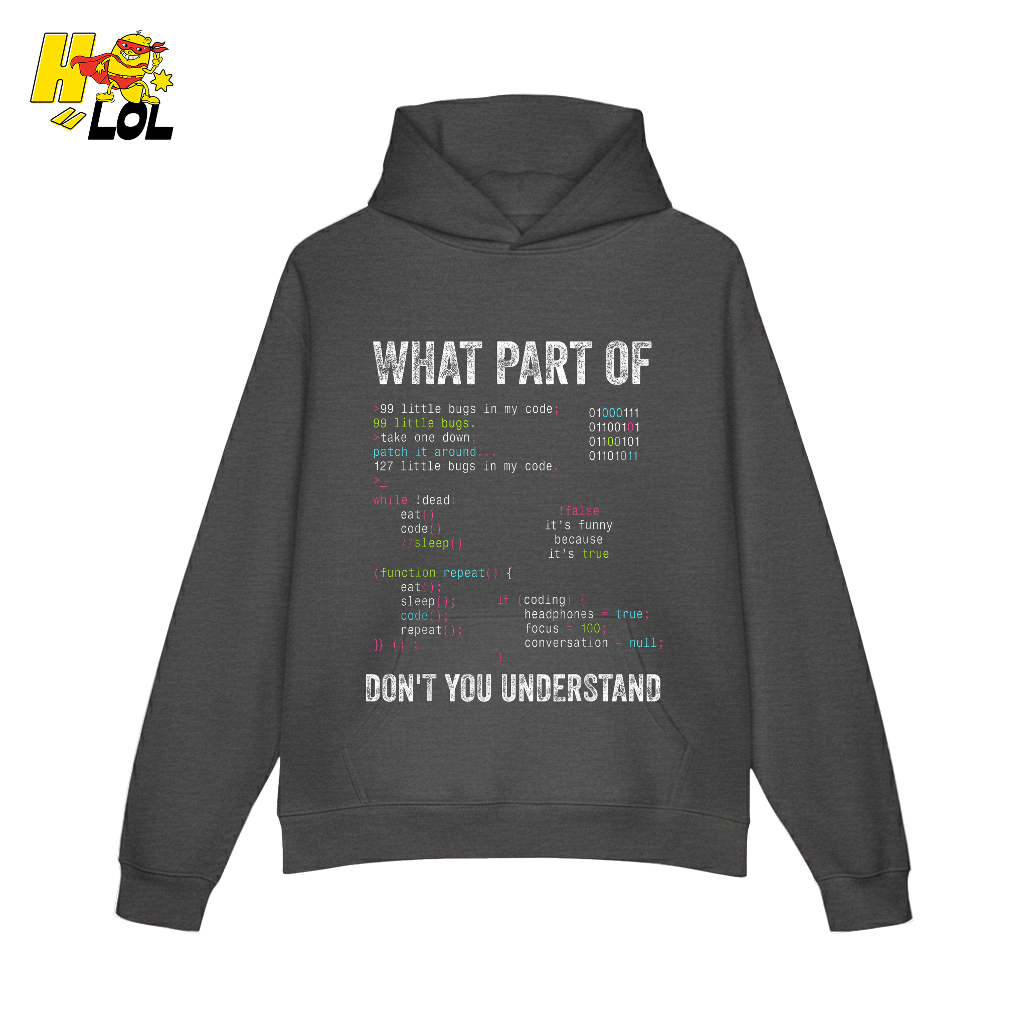 What Part of Don’t You Understand Shirt Funny Coding Programmer - HQLOL
