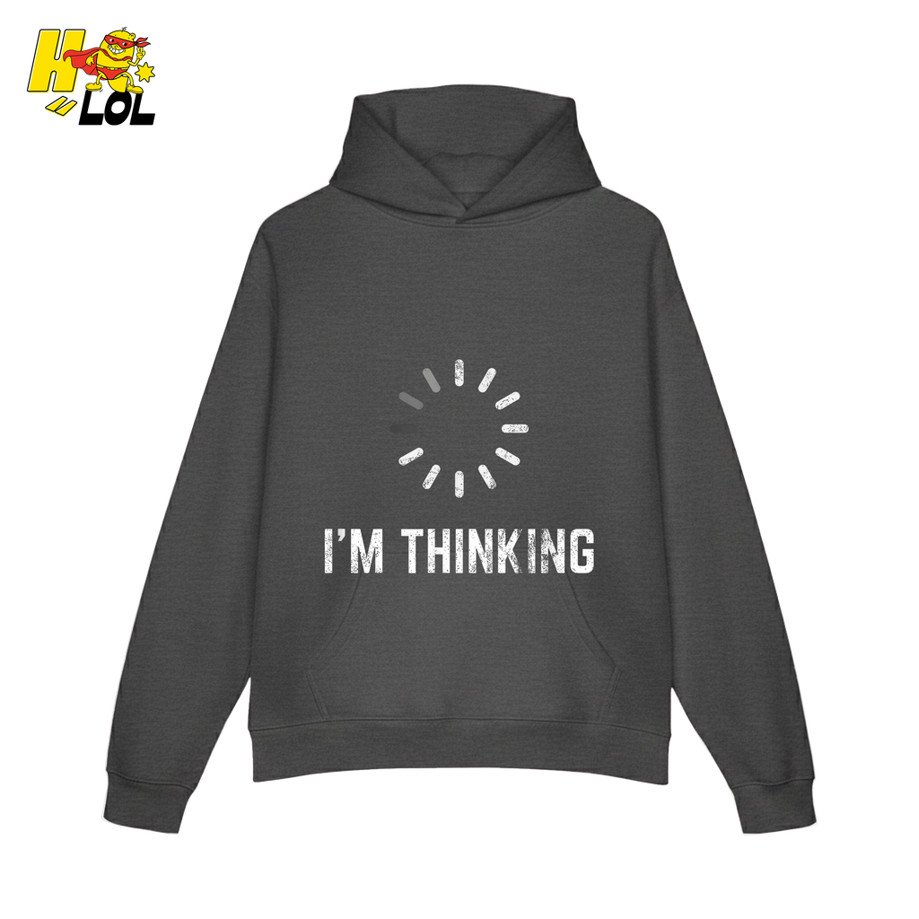 I’m Thinking Shirt Funny Loading Spinner Meme Shirt - HQLOL