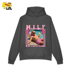 MILF Man I Love Felons Shirt Funny Pink Retro Meme Shirt - HQLOL