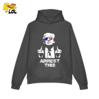 Trump Middle Finger Arrest This Edgy Political Anti-Woke Shirt - HQLOL