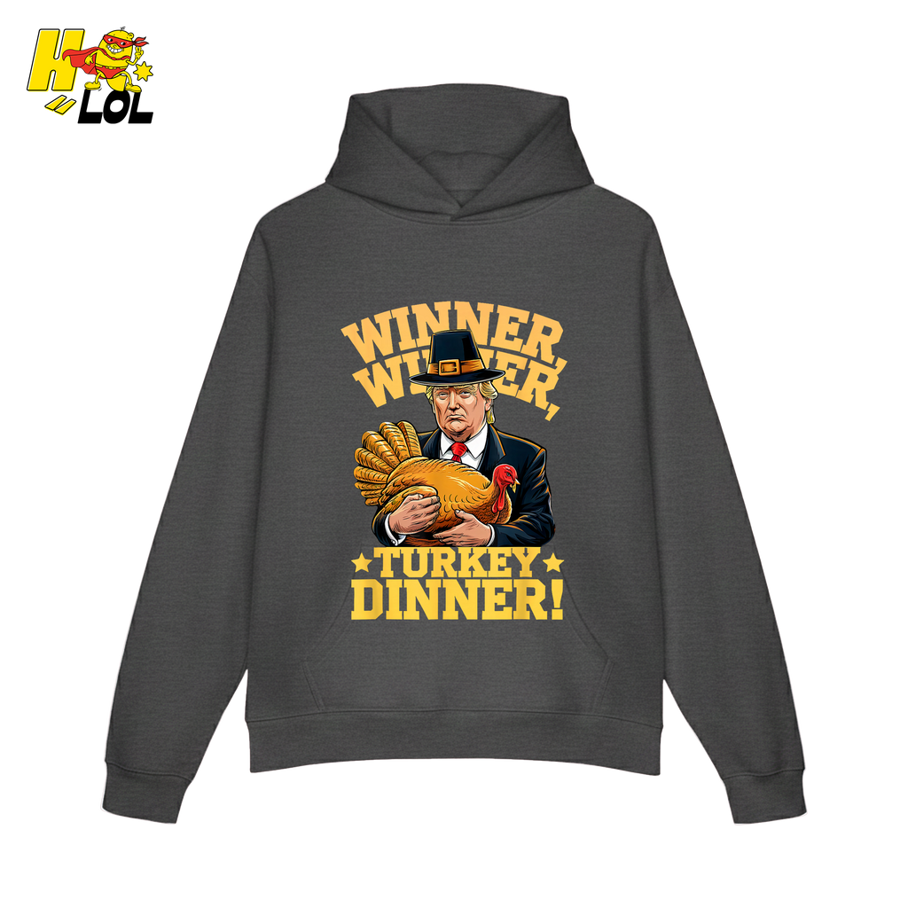 Winner Winner Turkey Dinner Shirt Funny Thanksgiving Shirt - HQLOL