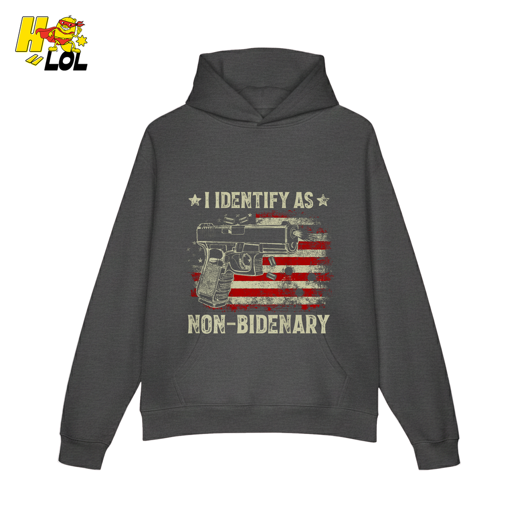 Non-Bidenary Shirt Funny Patriotic Political Satire Shirt - HQLOL