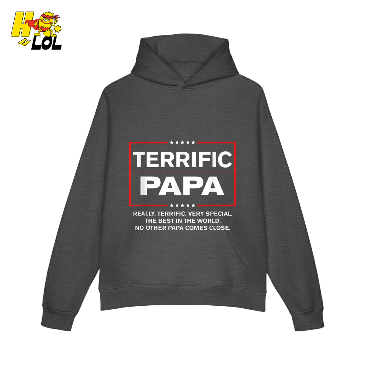 Terrific Papa Trump Style Funny Father's Day Gift Parody Shirt - HQLOL