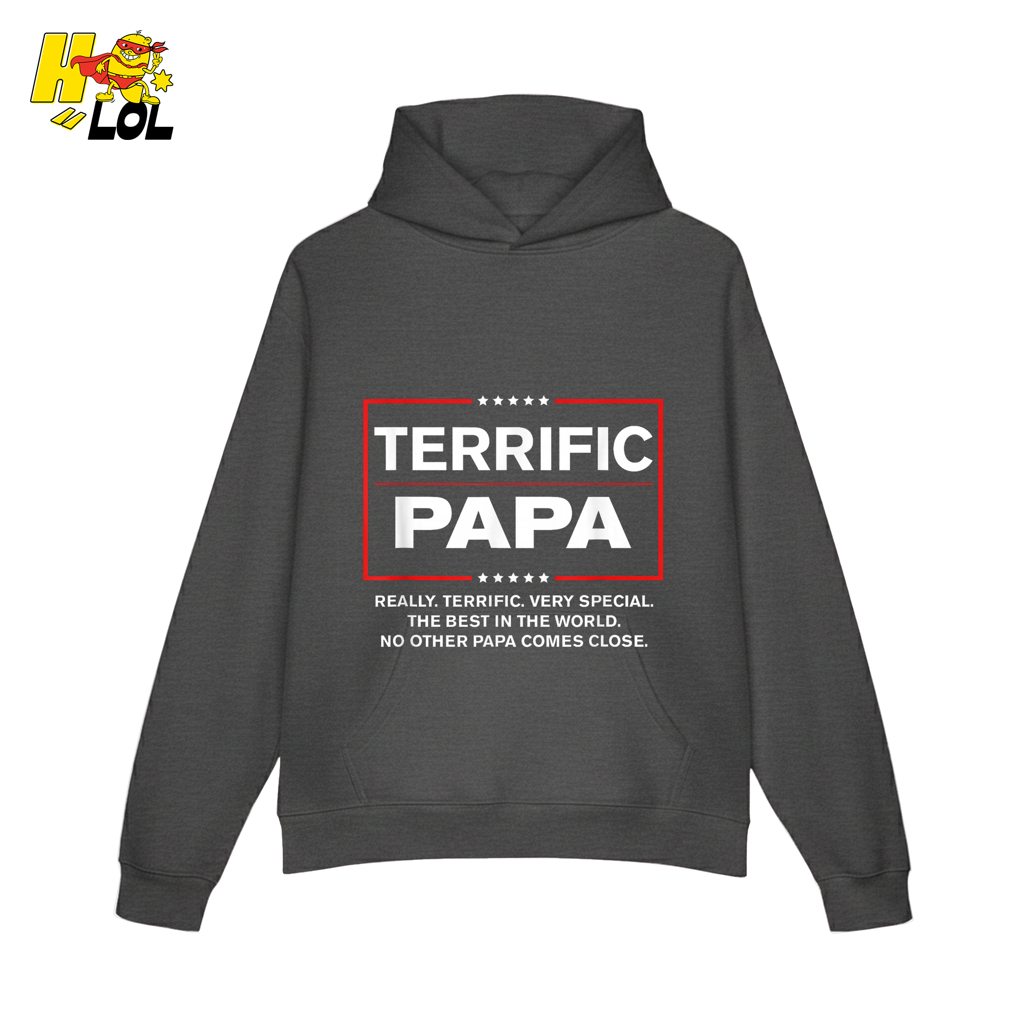 Terrific Papa Trump Style Funny Father's Day Gift Parody Shirt - HQLOL